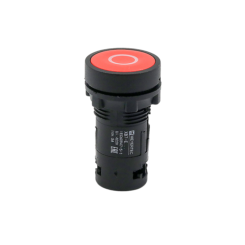 кнопка плоская маркировка "o" 1nс ip54 пластик mtb7-ea41582 красн. овен 132681 от BTSprom.by