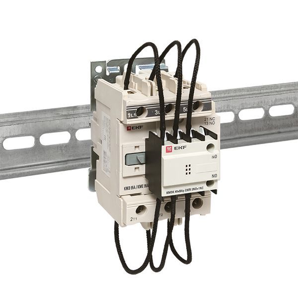  Контактор для конденсатора КМЭК 40квар 230В 2NО+1NC PROxima EKF ctrk-s-95-40-230 фото в каталоге от BTSprom.by