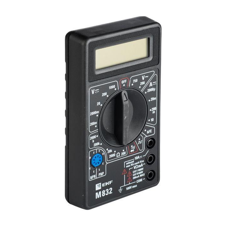 мультиметр цифровой m832 master ekf in-180701-bm832 от BTSprom.by