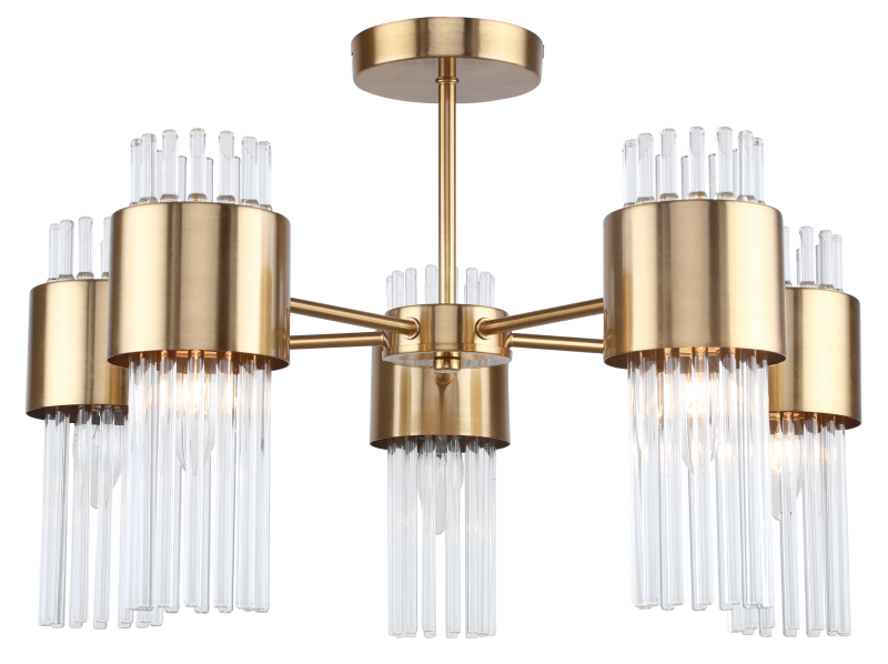 люстра donna 3149-305 5хe14 40вт модерн rivoli б0055533 от BTSprom.by