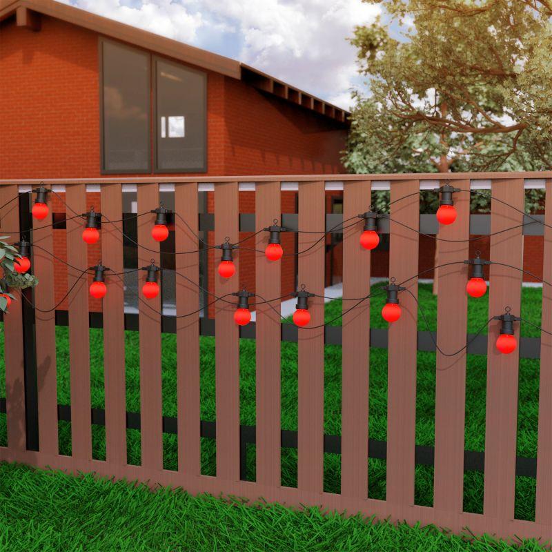  Гирлянда светодиодная Белт Лайт Holiday 10 ламп 7.7м красн. IP44 GAUSS HL064 фото в каталоге от BTSprom.by