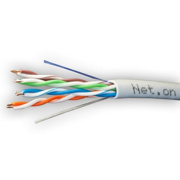 кабель витая пара u/utp кат.5e 4х2х24awg solid cca pvc in. 100м (м) net.on 01-0330 от BTSprom.by