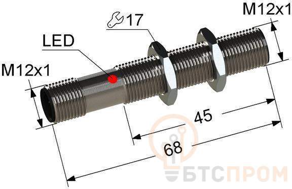  Выключатель бесконтактный PS2-12M68-4B11-C4 Реле и Автоматика A8010-34127142 фото в каталоге от BTSprom.by