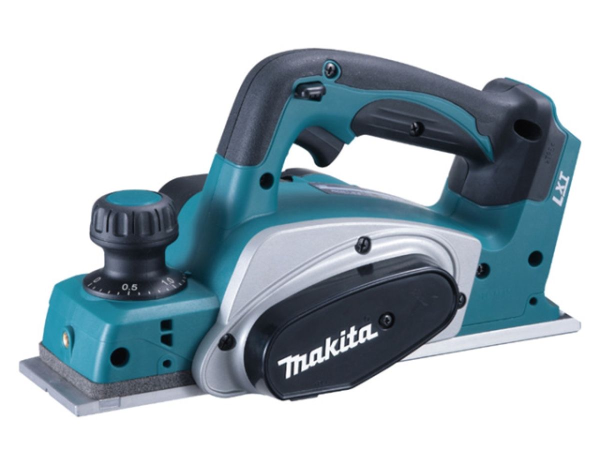 аккум. рубанок makita lxt dkp 180 z в кор. (18.0 в, без аккумулятора, 14.000 об/мин, ширина: 82 мм, макс.глубина: 2,5 мм, 3,4 кг.) dkp180z от BTSprom.by