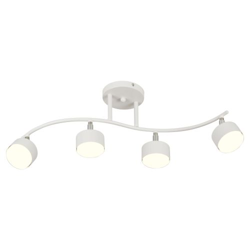 светильник batty 7080-704 15вт 4хgx53 настен./потолочн. спот поворотн. rivoli б0069924 от BTSprom.by