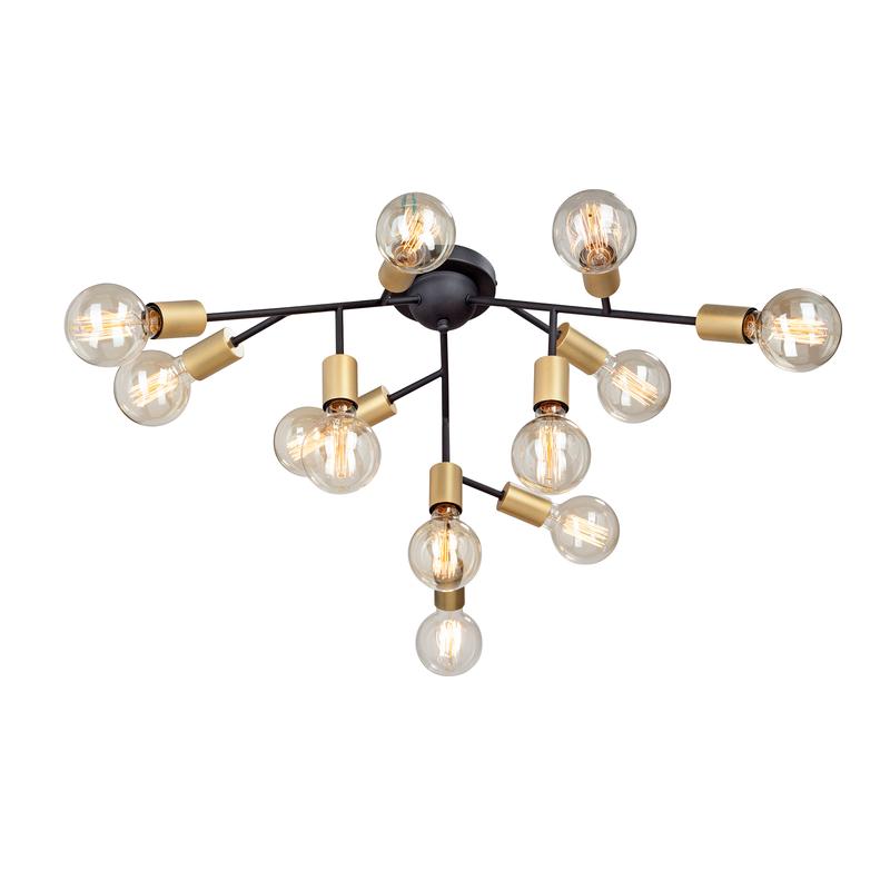 люстра 12xe27 макс. 15вт vitaluce v4959-1/12pl от BTSprom.by