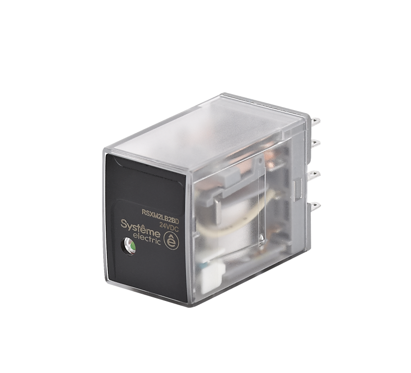 реле 6.5а 2перекл. 24в dc led se rsxm2lb2bd от BTSprom.by