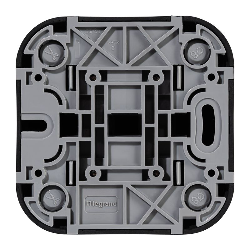  Выключатель 2-кл. ОП Quteo 10А IP20 10AX черн. матов. IEK 782474 фото в каталоге от BTSprom.by