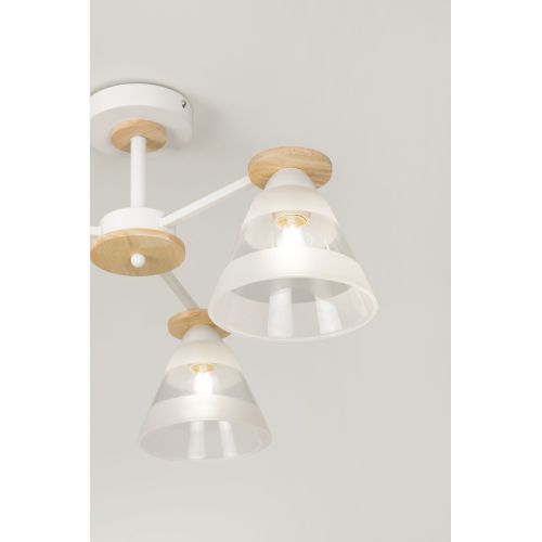  Люстра Theothila 9177-303 60Вт 3хE27 модерн Rivoli Б0068434 фото в каталоге от BTSprom.by