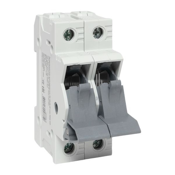  Предохранитель-разъединитель DF 10х38 2п (тип ПВЦ) EKF df102-e фото в каталоге от BTSprom.by