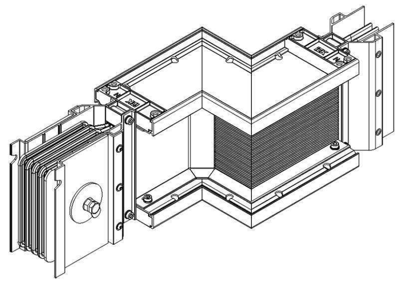 секция z-образ. прав. н/1 3200а cu 3l+n+per ip55 тран. iek lb-3200c4-35-f-zre от BTSprom.by