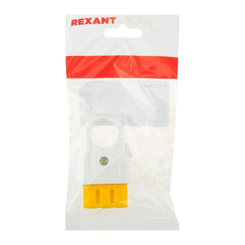  Розетка разборная 6А без заземл. плоская бел. Rexant 11-8526 фото в каталоге от BTSprom.by