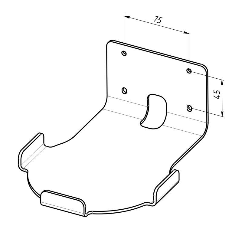  Кронштейн для Xbox Series X настенный черн. Rexant 38-0624 фото в каталоге от BTSprom.by