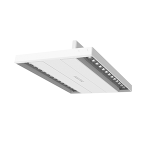 светильник светодиодный tt-crisp double 295х200х90 35вт 3000к ral9003 бел. муар диммер dali varton v1-r1-00320-90d42-2003530 от BTSprom.by