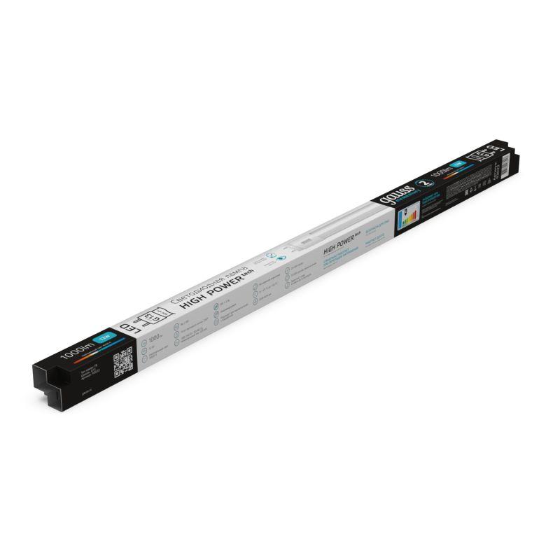 Лампа светодиодная Elementary 12Вт трубчатая 4000К нейтр. бел. G13 1000лм стекло GAUSS 93022 фото в каталоге от BTSprom.by