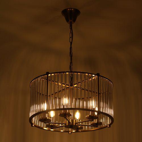  Люстра Erin 4112-306 40Вт 6хE14 дизайн Rivoli Б0061972 фото в каталоге от BTSprom.by