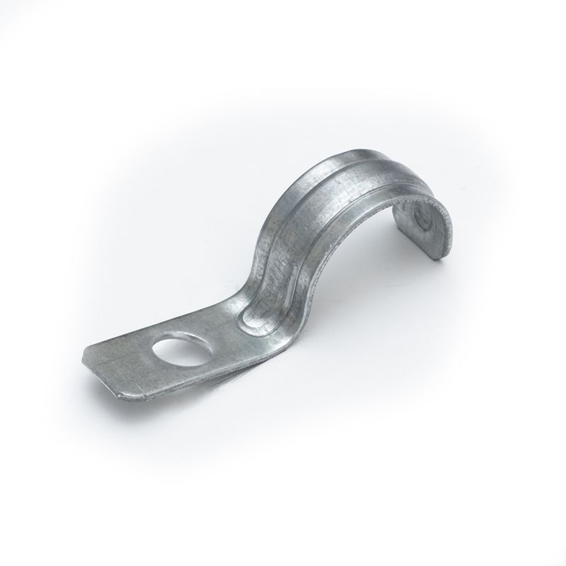 скоба крепежная однолапковая усиленная противопожарная смоу d25-26мм метал. отв. d 6.5мм (уп.100шт) промрукав pr13.02427 от BTSprom.by