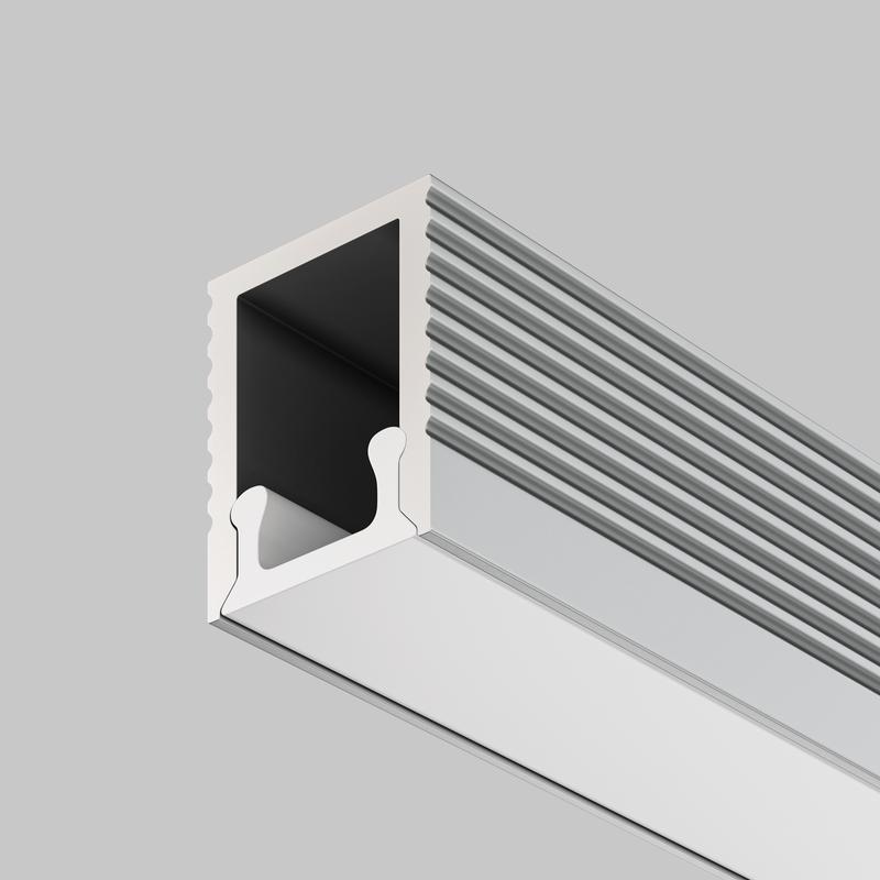  Профиль накладной 08х09 алюм. Maytoni ALM-0809-S-2M фото в каталоге от BTSprom.by