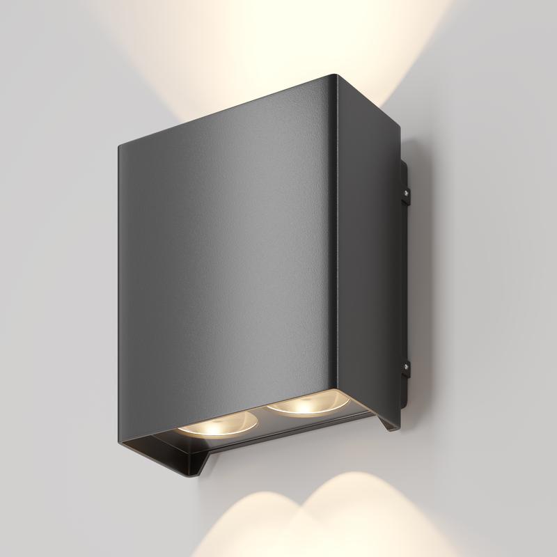  Светильник Shell 15Вт 3000К IP54 бра настен. Maytoni O570WL-L20B3K фото в каталоге от BTSprom.by