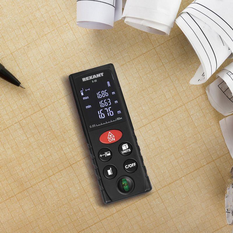  Дальномер лазерный микро R-80 Rexant 13-3082 фото в каталоге от BTSprom.by