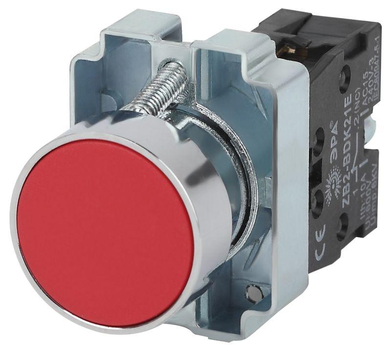 кнопка управления lay5-ba42 без подсветки красн. 1р bbt61-ba-k04e эра б0045667 от BTSprom.by