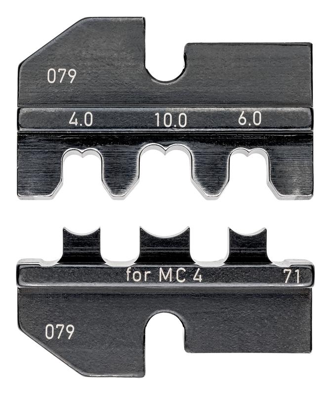 плашка опрессовочная под штекеры solar mc 4 (multi-contact) 4.0-10.0кв.мм awg 11-7 кол-во гнезд: 3 knipex kn-974971 от BTSprom.by