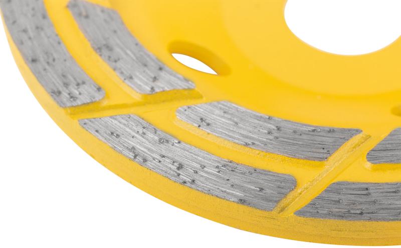  Диск шлифовальный алмазный посадочный диаметр 22.2мм два ряда сегментов 125мм FIT 39522 фото в каталоге от BTSprom.by