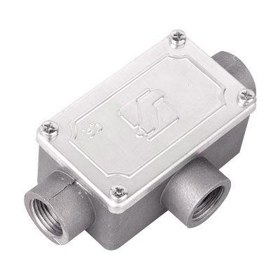 коробка ответвительная 118х67х42мм 3 ввода м25х1.5 ip55 алюм. dkc 6330-25 от BTSprom.by