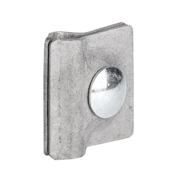  Зажим прута универсальный (пластина 45х45мм) HZ EKF lp-g3103 фото в каталоге от BTSprom.by