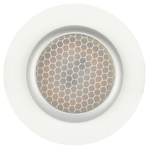  Светильник KL109 MR16 GU5.3 встраив. алюм. WH/SL бел./серебро матов. ЭРА Б0061829 фото в каталоге от BTSprom.by