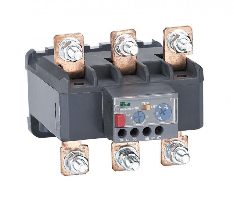 реле тепловое рт-02 55а-70а для контакторов 120а-185а dekraft 23501dek от BTSprom.by