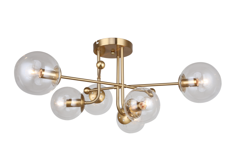 люстра adela 3165-306 6хе14 40вт модерн rivoli б0062123 от BTSprom.by