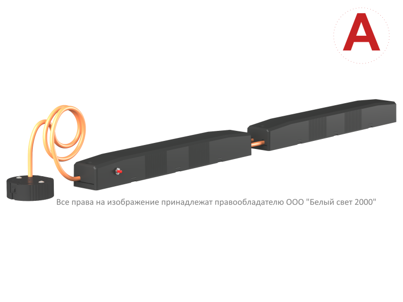  Светильник аварийный BS-OKO-83-L1-INEXI2 Black Белый свет a18693 фото в каталоге от BTSprom.by