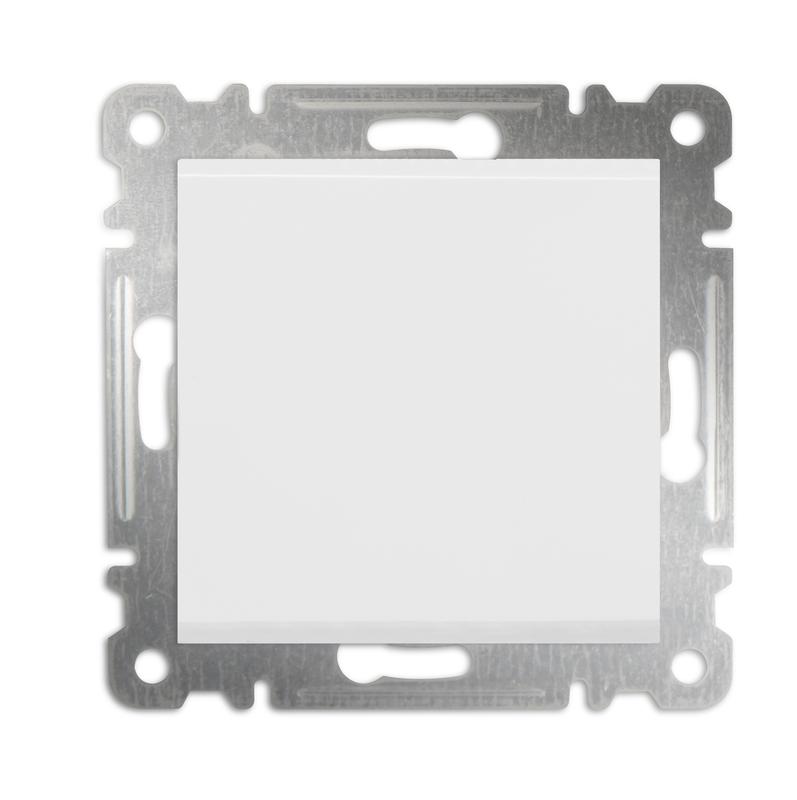 переключатель проходной 1-кл. сп karea 10а ip20 с пружинным зажимом механизм бел. makel 57001105 от BTSprom.by