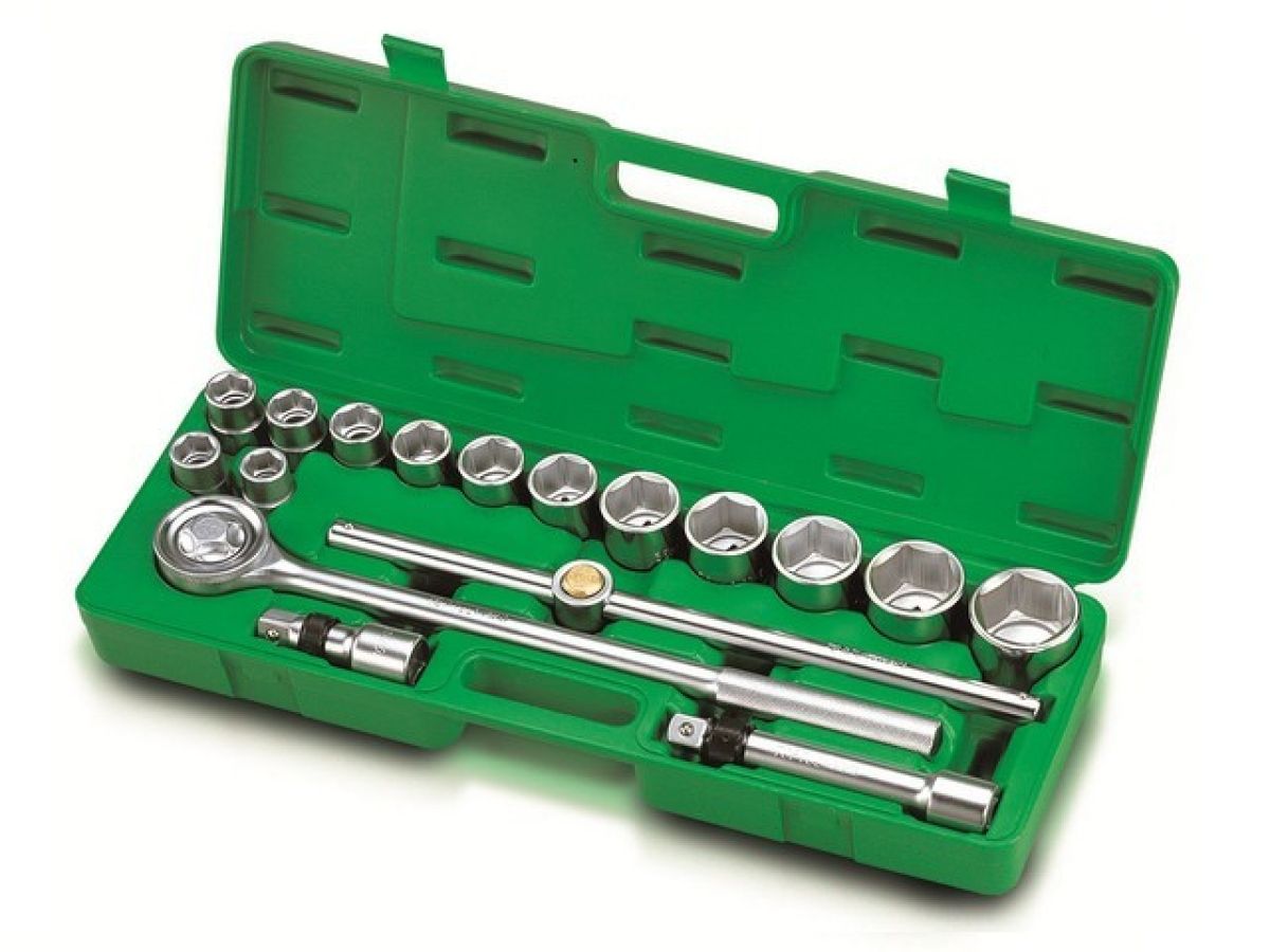 набор головок 3/4" 19-50мм 17предм. 6гр. toptul gcai1701 от BTSprom.by