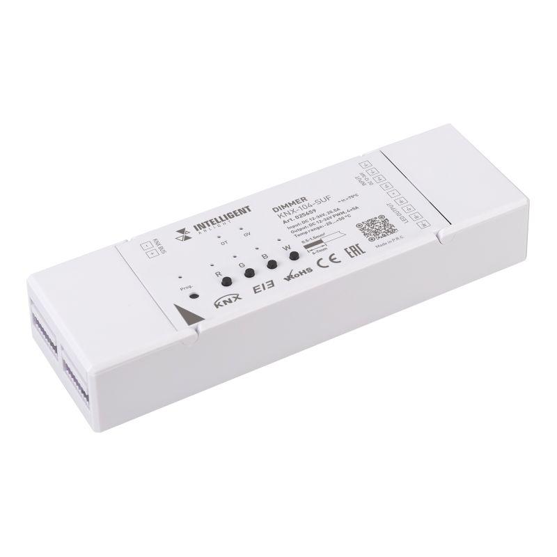 диммер knx-104-suf (12-36в 4х5а) пластик intelligent arlight 025659 от BTSprom.by