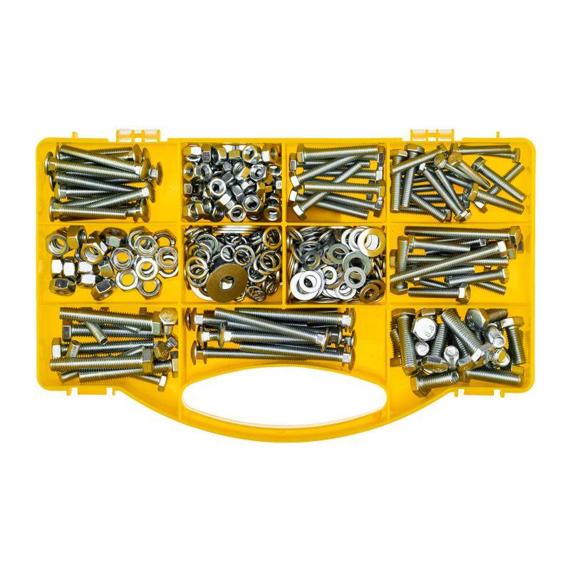  Набор болтов гаек и шайб (450шт/уп) Kranz KR-01-3101-18 фото в каталоге от BTSprom.by