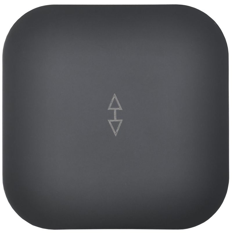  Выключатель проходной 1-кл. ОП GLORY ВСп10-1-0-ХЧм 10А черн. матов. IEK EVH12-K02M-10 фото в каталоге от BTSprom.by