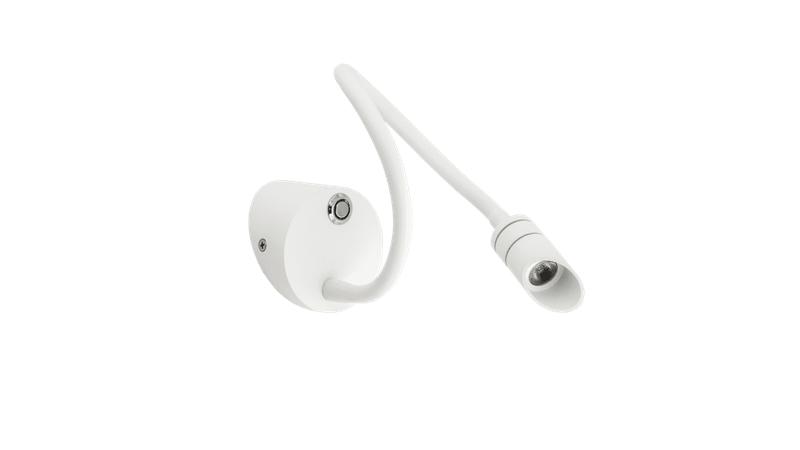 светильник настенный bed bq003103-a-3-dim-wh-ww 3вт 3000к ip20 бел. designled 00-00005535 от BTSprom.by