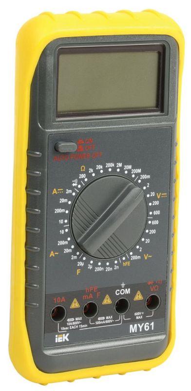 мультиметр цифровой professional my61 iek tmd-5s-061 от BTSprom.by