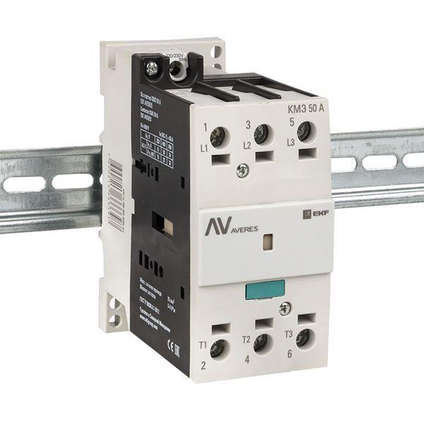  Контактор КМЭ 50А кат. 400В AC AVERES EKF ctr-s-50-00-400-av фото в каталоге от BTSprom.by
