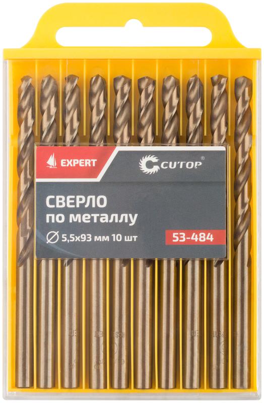 Сверло по металлу EXPERT 5.5х93мм (уп.10шт) Cutop 53-484 фото в каталоге от BTSprom.by