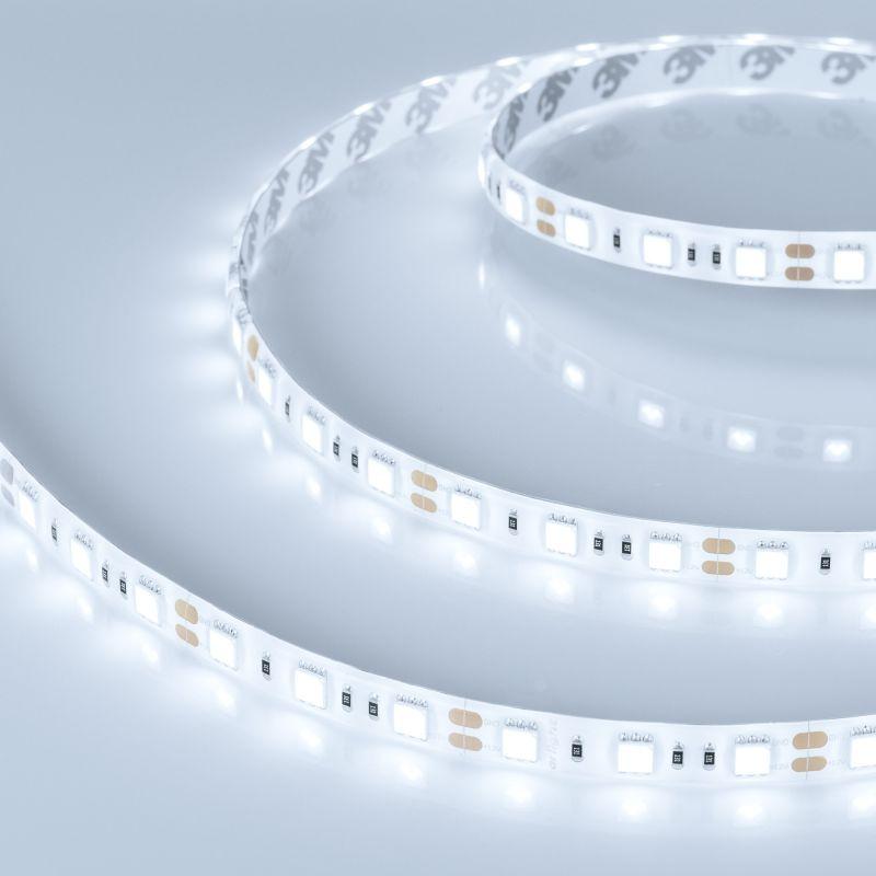 лента светодиодная rtw-se-b60-10mm 12v white 6000к 14.4вт/м ip65 5060 герметичная (уп.5м) arlight 014636(2) от BTSprom.by