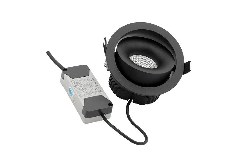 светильник встраиваемый combo черн. 12вт ip20 нейтрал бел. 4000к swg pro 00-00003772 от BTSprom.by