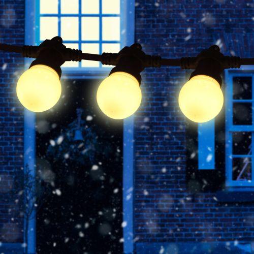  Гирлянда "Белт Лайт" 10м 30LED шаг 30см тепл. свет 220В каучуковая изоляция IP65 ЭРА Б0047954 фото в каталоге от BTSprom.by