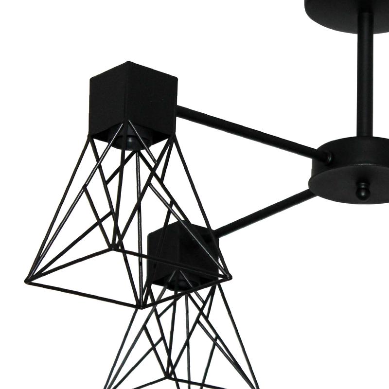  Светильник "Дельта" 141 НПБ 01-4х60-126 Е27 ИУ черн. муар Элетех 1005404784 фото в каталоге от BTSprom.by