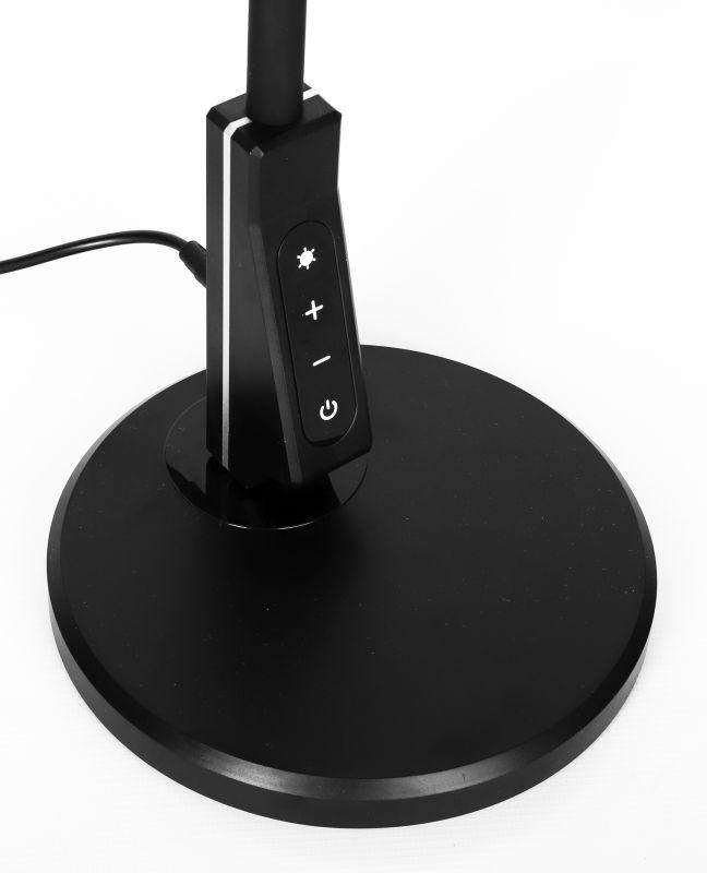 Светильник светодиодный KD-836 C02 LED наст. 7Вт 230В 450лм сенс.рег.ярк и цвет.темп USB-5В 1А черн. Camelion 13888 фото в каталоге от BTSprom.by  Светильник светодиодный KD-836 C02 LED наст. 7Вт 230В 450лм сенс.рег.ярк и цвет.темп USB-5В 1А черн. Camelion 13888 фото в каталоге от BTSprom.by
