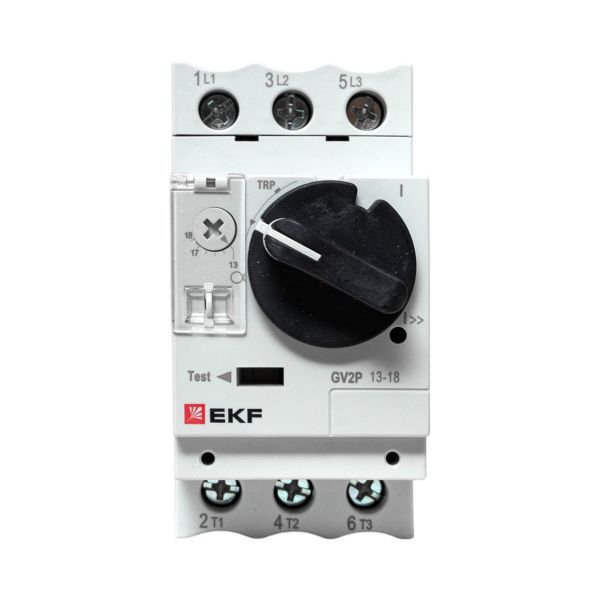  Выключатель автоматический для защиты двигателя GV2P 13-18А EKF gv2pm-18 фото в каталоге от BTSprom.by