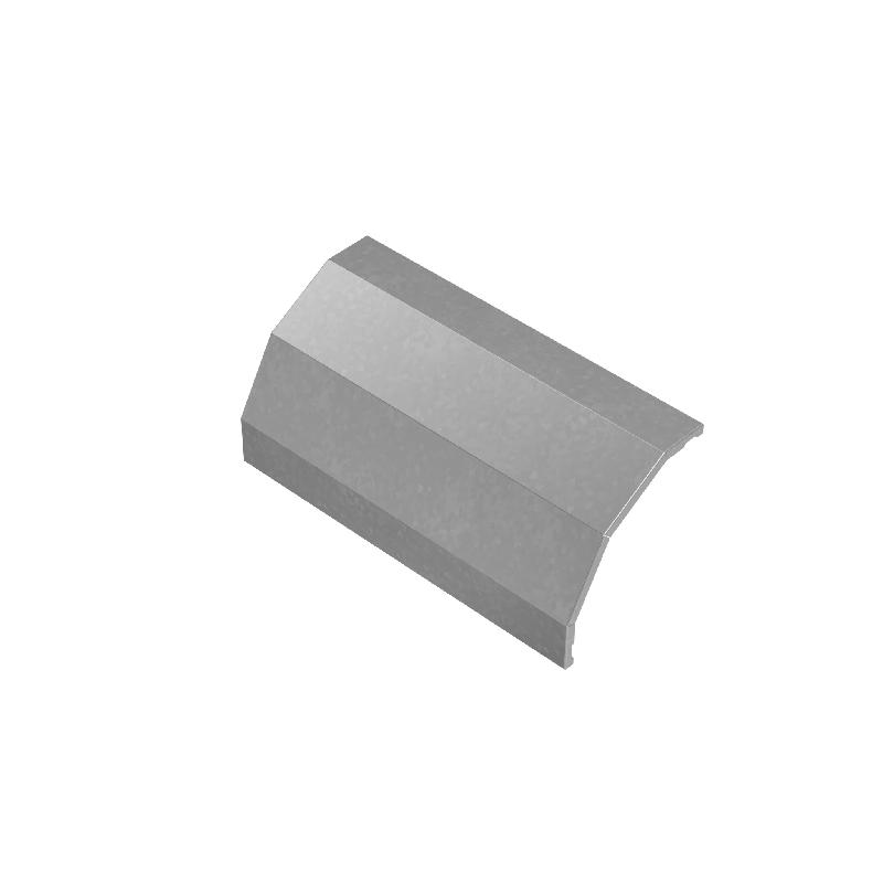 Крышка для угла вертикального внешн. 90град. осн.500 "ПЛЮС" KVLplus90-500 INOX304 КМ PL6554 от BTSprom.by