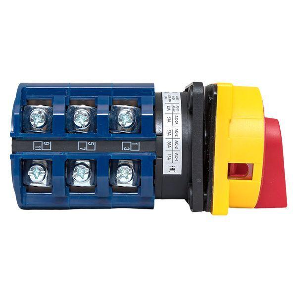  Переключатель кулачковый ПК-1-23 63А 3п "1-0-2" с блокировкой IP65 PROxima EKF pk-1-23-63-a65 фото в каталоге от BTSprom.by